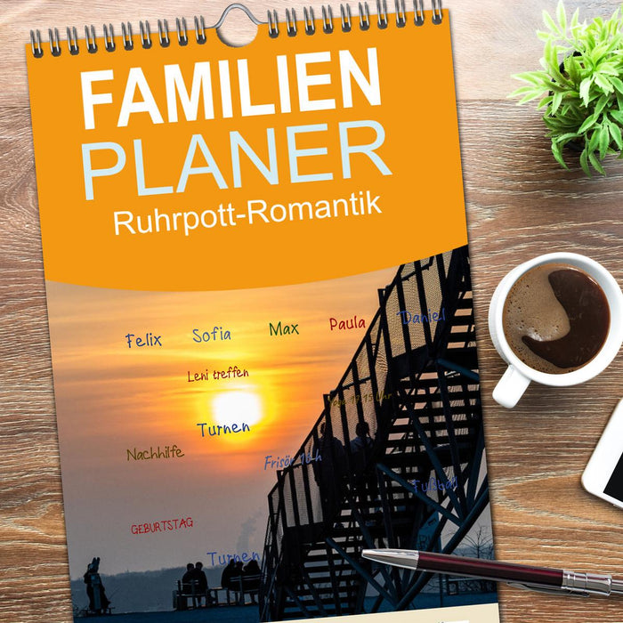 Ruhrpott-Romantik (CALVENDO Familienplaner 2026)