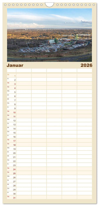 Ruhrpott-Romantik (CALVENDO Familienplaner 2026)