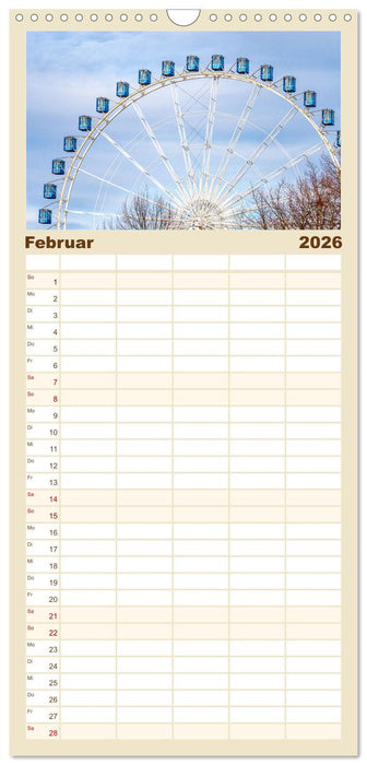 Ruhrpott-Romantik (CALVENDO Familienplaner 2026)