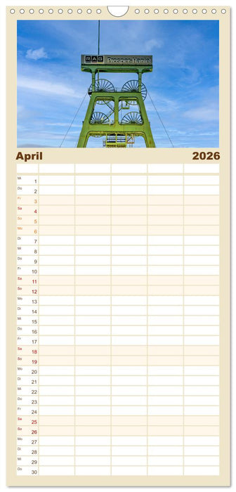 Ruhrpott-Romantik (CALVENDO Familienplaner 2026)
