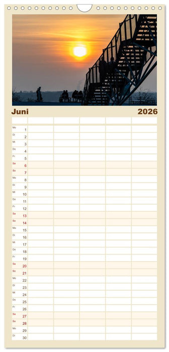 Ruhrpott-Romantik (CALVENDO Familienplaner 2026)