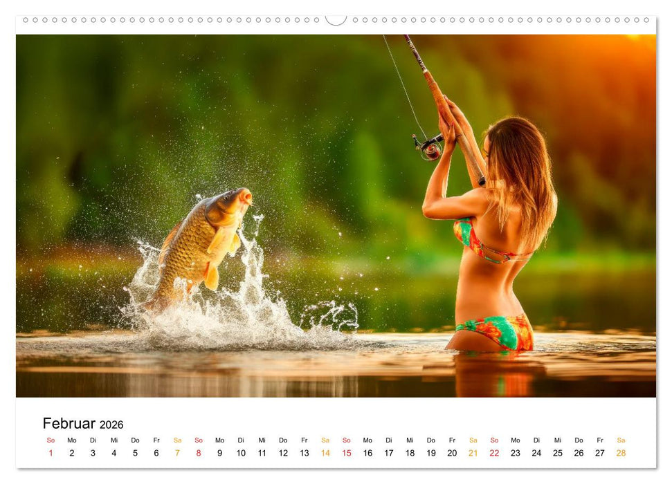 Heiß auf Karpfen (CALVENDO Premium Wandkalender 2026)
