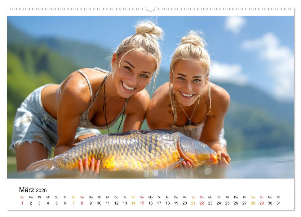 Heiß auf Karpfen (CALVENDO Premium Wandkalender 2026)