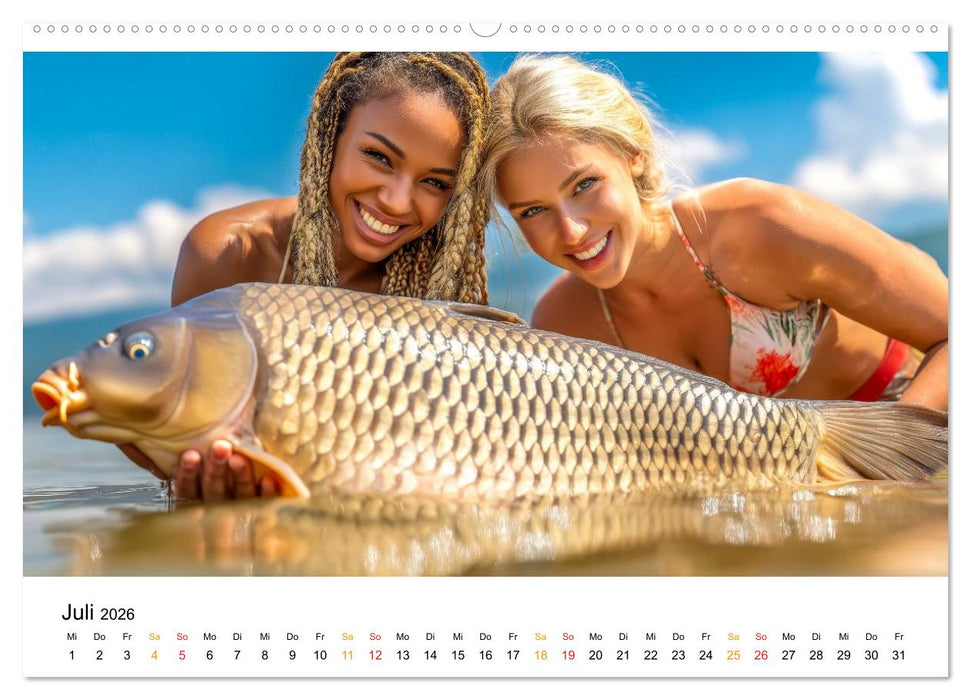 Heiß auf Karpfen (CALVENDO Premium Wandkalender 2026)