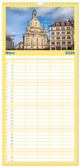 Deutschlands Kirchen (CALVENDO Familienplaner 2026)