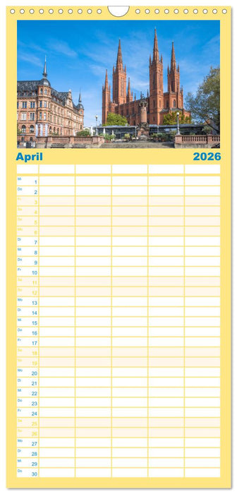 Deutschlands Kirchen (CALVENDO Familienplaner 2026)