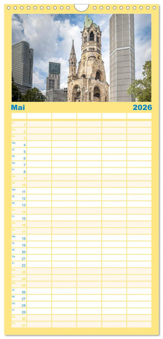 Deutschlands Kirchen (CALVENDO Familienplaner 2026)