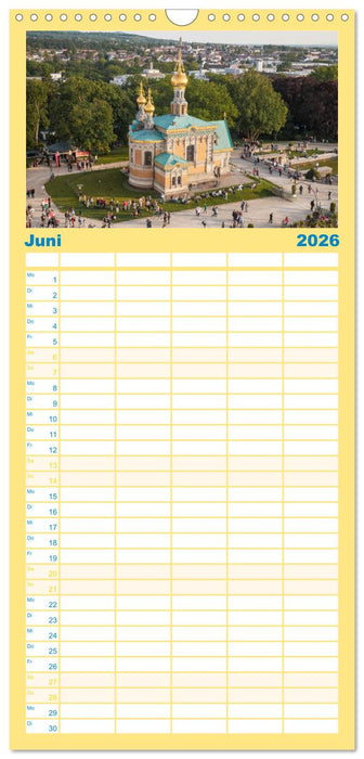 Deutschlands Kirchen (CALVENDO Familienplaner 2026)