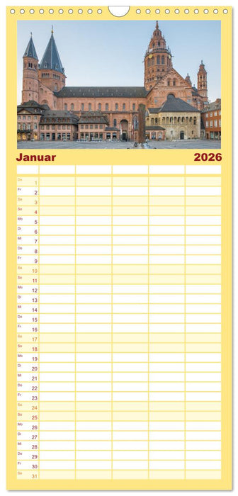 Mainz bleibt meins (CALVENDO Familienplaner 2026)