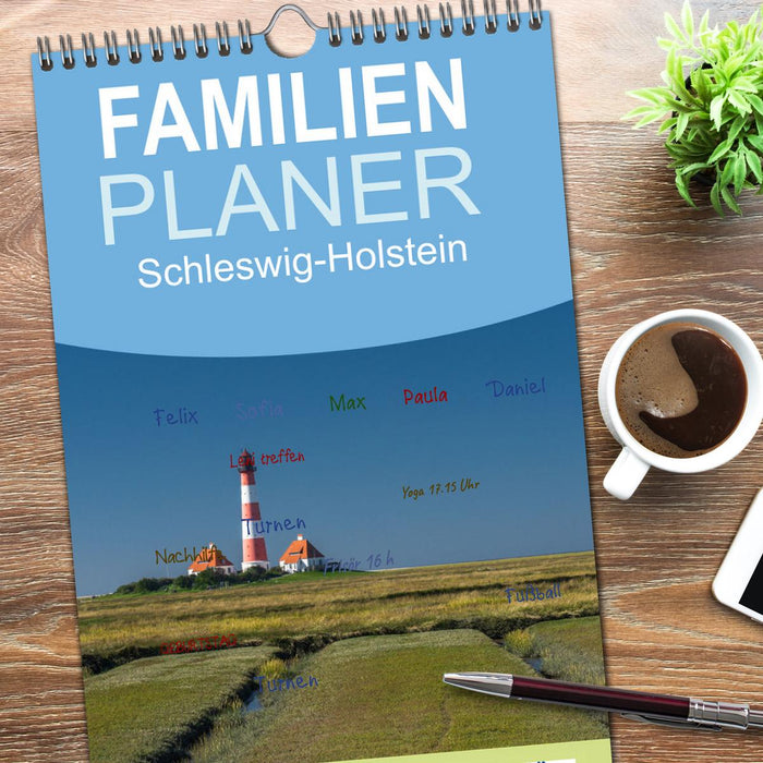 Schleswig-Holstein (CALVENDO Familienplaner 2026)