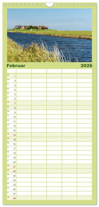 Schleswig-Holstein (CALVENDO Familienplaner 2026)