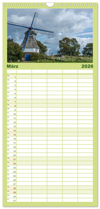 Schleswig-Holstein (CALVENDO Familienplaner 2026)