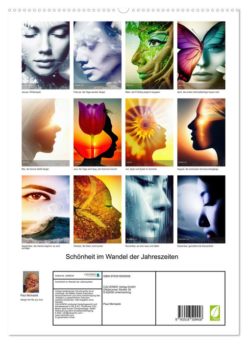 Schönheit im Wandel der Jahreszeiten (CALVENDO Premium Wandkalender 2026)