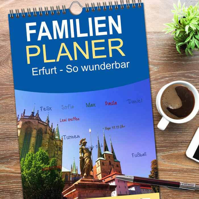 Erfurt - So wunderbar (CALVENDO Familienplaner 2026)