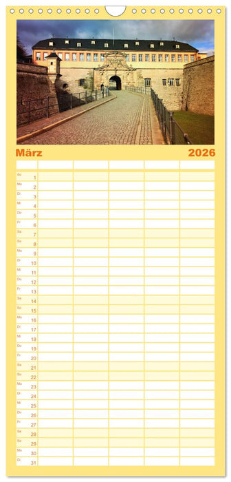 Erfurt - So wunderbar (CALVENDO Familienplaner 2026)