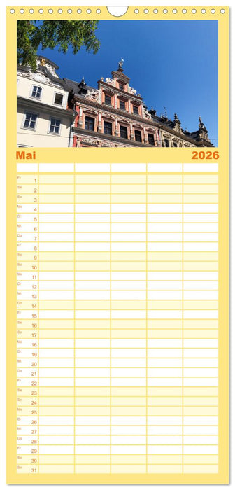 Erfurt - So wunderbar (CALVENDO Familienplaner 2026)