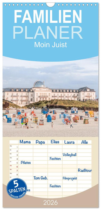 Moin Juist (CALVENDO Familienplaner 2026)