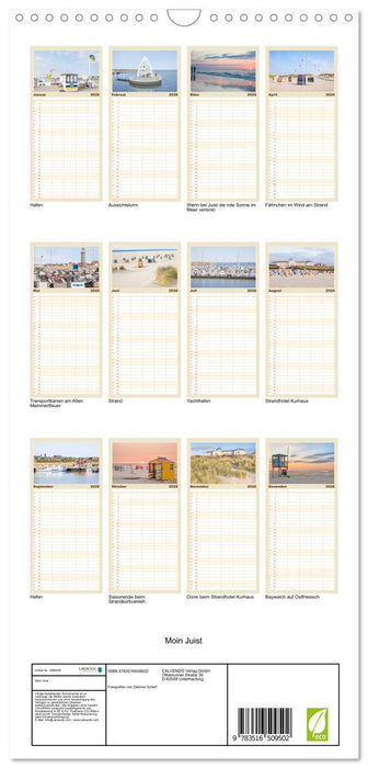 Moin Juist (CALVENDO Familienplaner 2026)