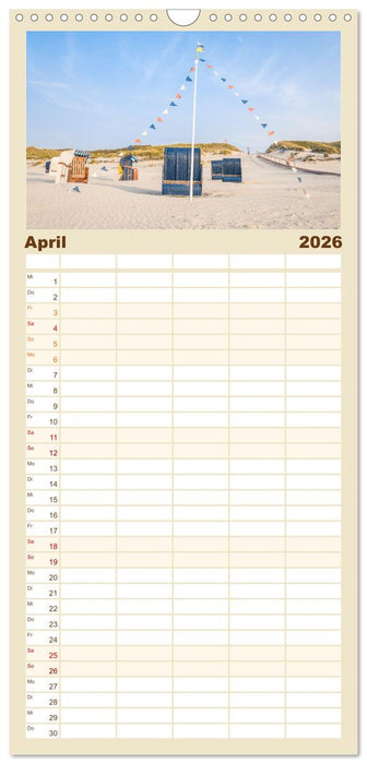 Moin Juist (CALVENDO Familienplaner 2026)