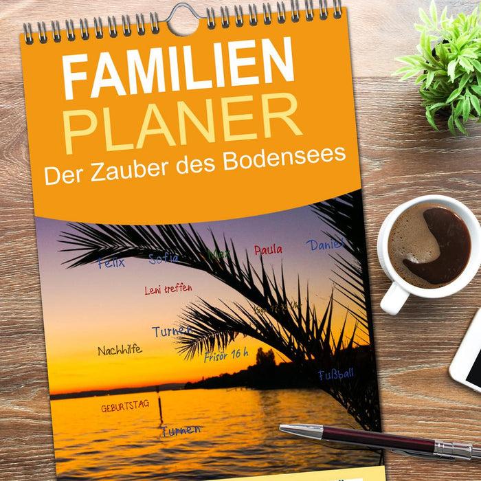 Der Zauber des Bodensees (CALVENDO Familienplaner 2026)
