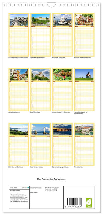 Der Zauber des Bodensees (CALVENDO Familienplaner 2026)