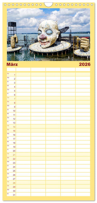 Der Zauber des Bodensees (CALVENDO Familienplaner 2026)