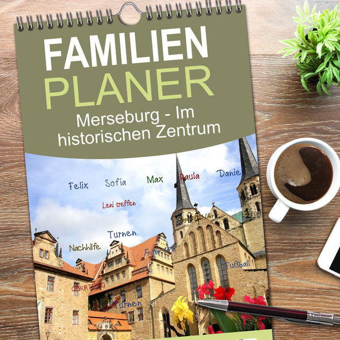 Merseburg - Im historischen Zentrum (CALVENDO Familienplaner 2026)