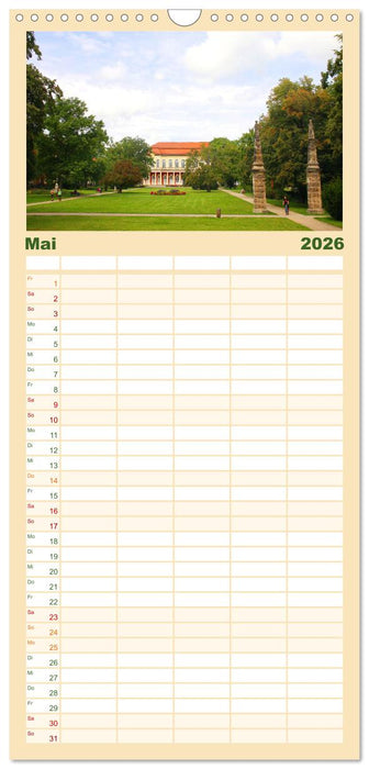 Merseburg - Im historischen Zentrum (CALVENDO Familienplaner 2026)