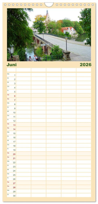Merseburg - Im historischen Zentrum (CALVENDO Familienplaner 2026)