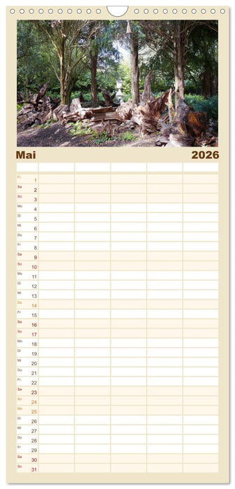Wenn Bäume erzählen könnten (CALVENDO Familienplaner 2026)
