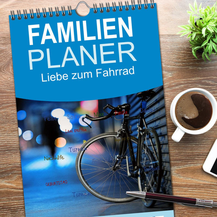 Liebe zum Fahrrad (CALVENDO Familienplaner 2026)