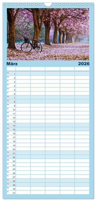 Liebe zum Fahrrad (CALVENDO Familienplaner 2026)