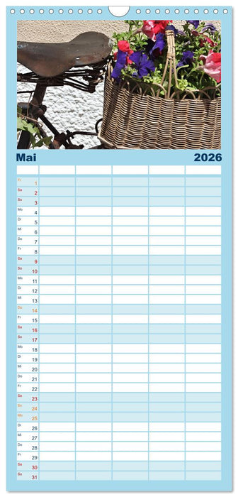 Liebe zum Fahrrad (CALVENDO Familienplaner 2026)