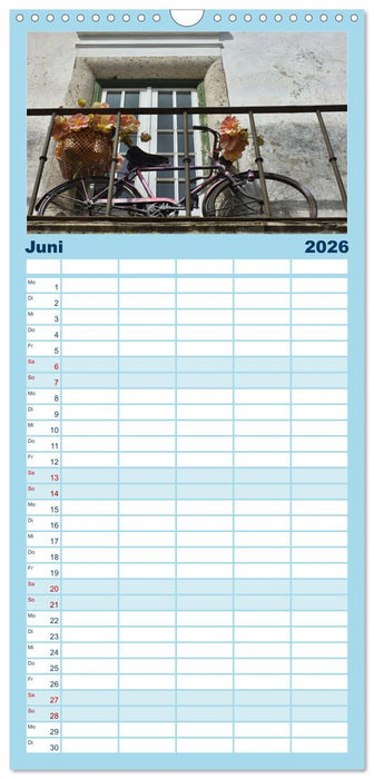 Liebe zum Fahrrad (CALVENDO Familienplaner 2026)