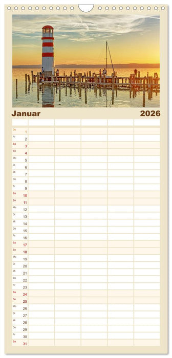 Magic Places - Sehnsuchtsorte nah und fern (CALVENDO Familienplaner 2026)