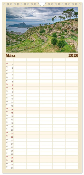 Magic Places - Sehnsuchtsorte nah und fern (CALVENDO Familienplaner 2026)