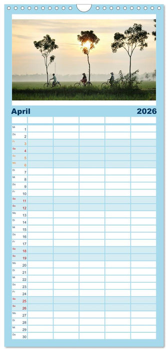 Indonesien - Ein atemberaubender Inselstaat. (CALVENDO Familienplaner 2026)