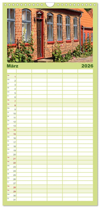 Jütland. Zwischen Ringkøbing und Ribe (CALVENDO Familienplaner 2026)