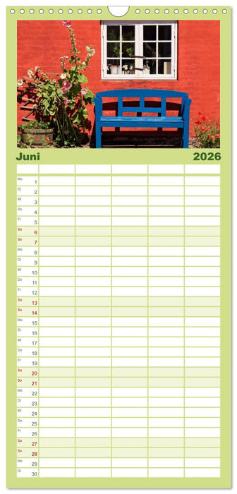 Jütland. Zwischen Ringkøbing und Ribe (CALVENDO Familienplaner 2026)