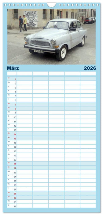 Skoda Octavia - Auto-Legenden (CALVENDO Familienplaner 2026)