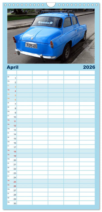 Skoda Octavia - Auto-Legenden (CALVENDO Familienplaner 2026)