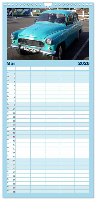 Skoda Octavia - Auto-Legenden (CALVENDO Familienplaner 2026)