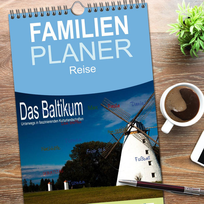 Das Baltikum - Unterwegs in faszinierenden Kulturlandschaften (CALVENDO Familienplaner 2026)