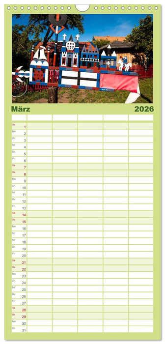 Das Baltikum - Unterwegs in faszinierenden Kulturlandschaften (CALVENDO Familienplaner 2026)