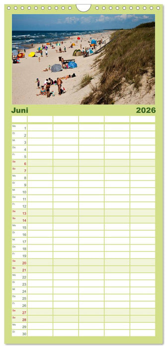 Das Baltikum - Unterwegs in faszinierenden Kulturlandschaften (CALVENDO Familienplaner 2026)