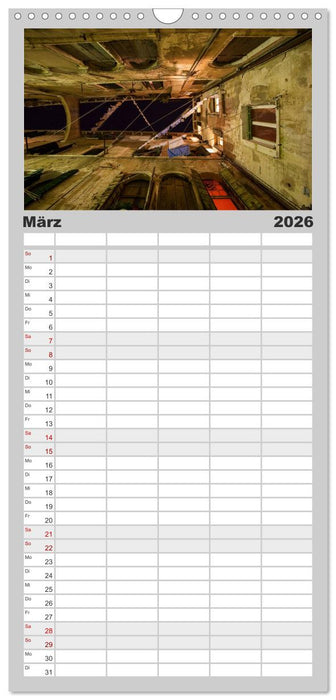 Venedig bei Nacht (CALVENDO Familienplaner 2026)