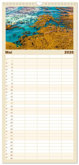 Meer und Küste (CALVENDO Familienplaner 2026)