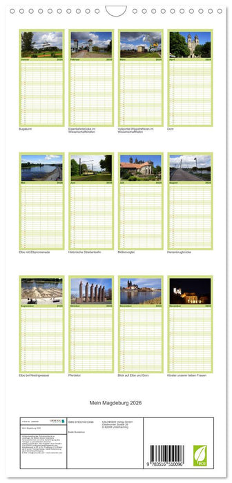 Mein Magdeburg 2026 (CALVENDO Familienplaner 2026)