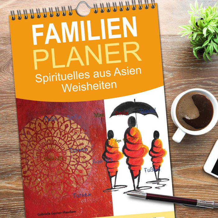 Spirituelles aus Asien - Weisheiten 2026 (CALVENDO Familienplaner 2026)