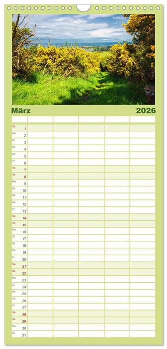 Traumhafte Wege - Unterwegs auf Neuseelands Südinsel (CALVENDO Familienplaner 2026)